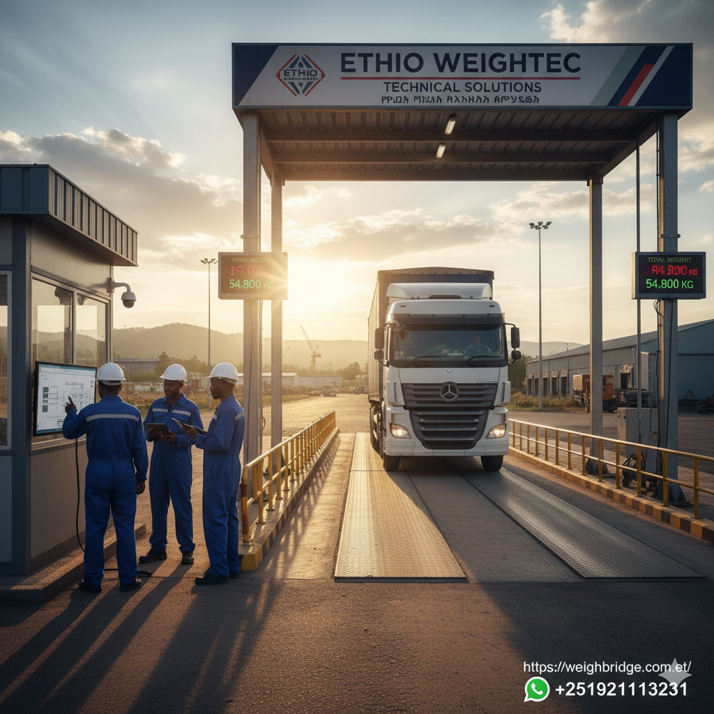 ምድር ሚዛን አገልግሎት - Weighbridge maintenance Ethiopia